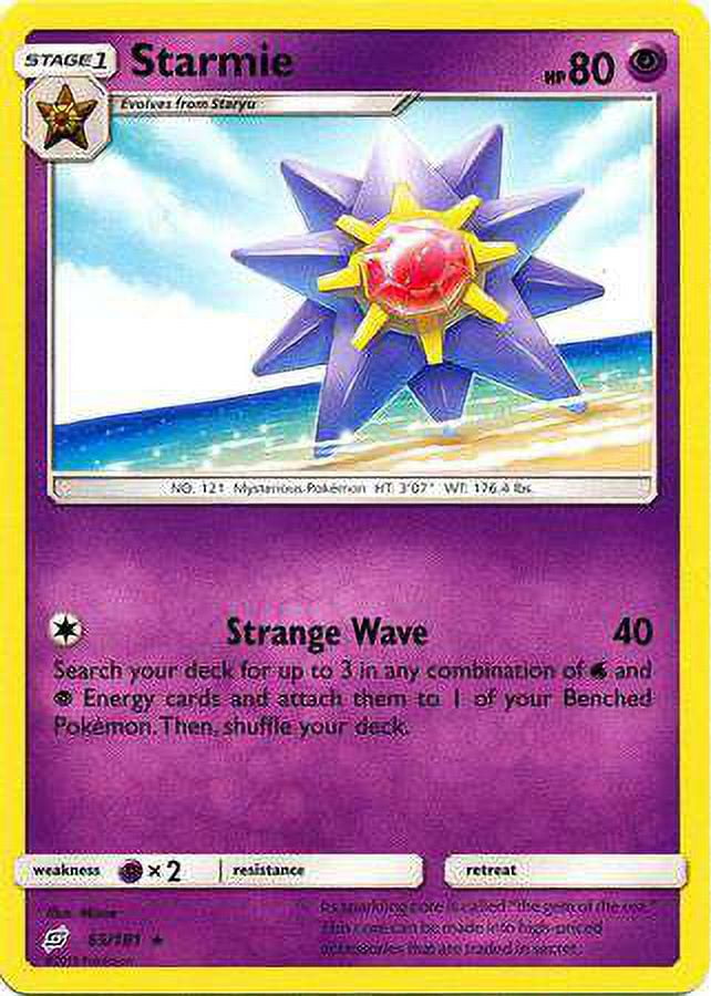 pokemon card starmie ORIGINAL Pokemon Card: Starmie 64/102
