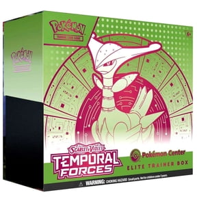 Temporal Forces Pokemon Center Elite Trainer Box (Exclusive) [Iron Leaves]