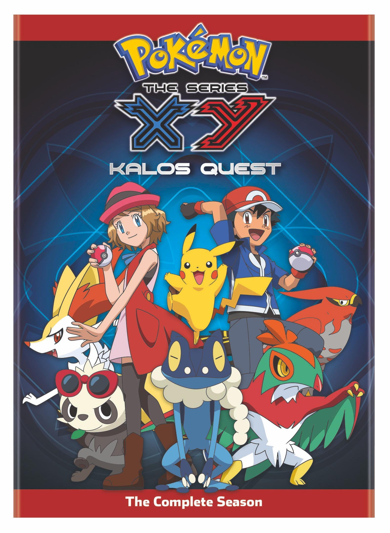 Pokemon The Series: XY Kalos Quest Complete Season (DVD), Anime, VIZ Media