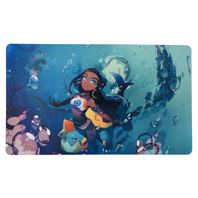 Pokemon Themed Playmat - Nessa - Large Gaming Mat Card Game - (23.5 inches  x 14 inches) - Walmart.com