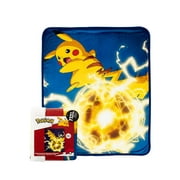 Pokemon Throw Blanket, 40x50, Multicolor, Silk Touch Sherpa, 100% Polyester, 1 Each