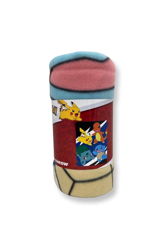 Pokemon Throw Blanket 45" x 60" Pikachu