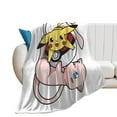thumbnail image 1 of Pokemon Throw Blanket Cute Flannel for Boys Girls Men Women, 1 of 7