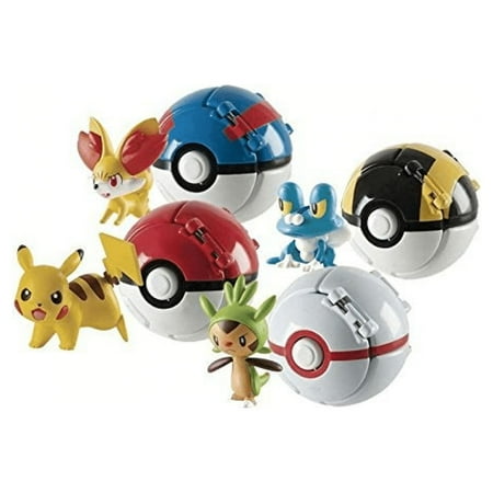 Pokemon Throw 'N' Pop Poke Ball 2 inch Action Figure