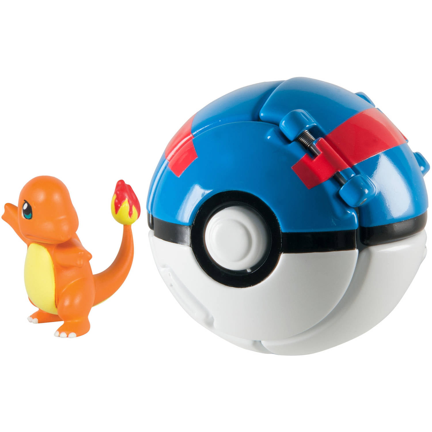 Pokemon Throw 'n' Pop Poke Ball, Charmander and Great Ball