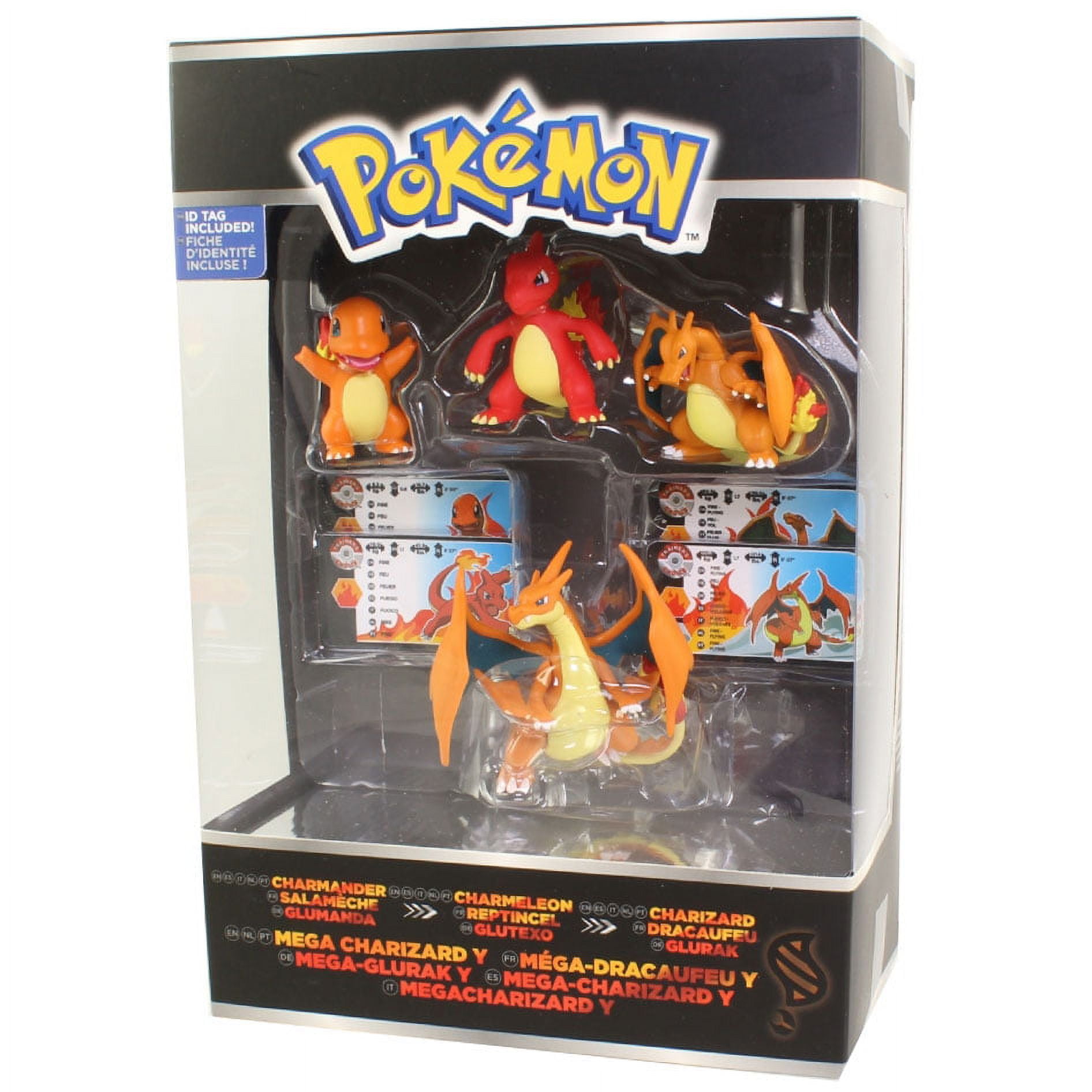 TAKARA TOMY Pokemon Anime Figures Mega Evolution Charizard X Mega Charizard  Y Action Figure Collection Model Toys Kids Gifts