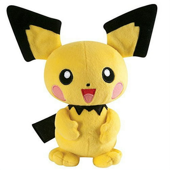 Pokemon- Tomy Uk Pichu 8in Basic Plush