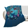 thumbnail image 1 of Pokemon Totodile Throw Blanket Cute Flannel for Boys Girls Men Women, 1 of 7