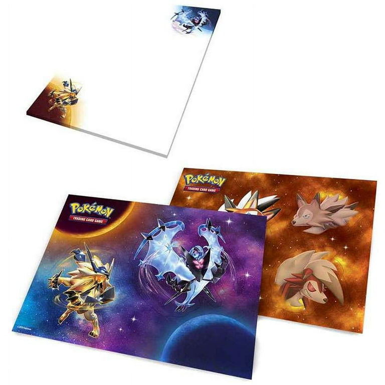 Pokemon Trading Card Game 2018 Collector's Chest Notepad & Sticker Set