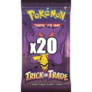 Pokemon Trading Card Game 2022 Halloween LOT of 20 BOOster Packs
