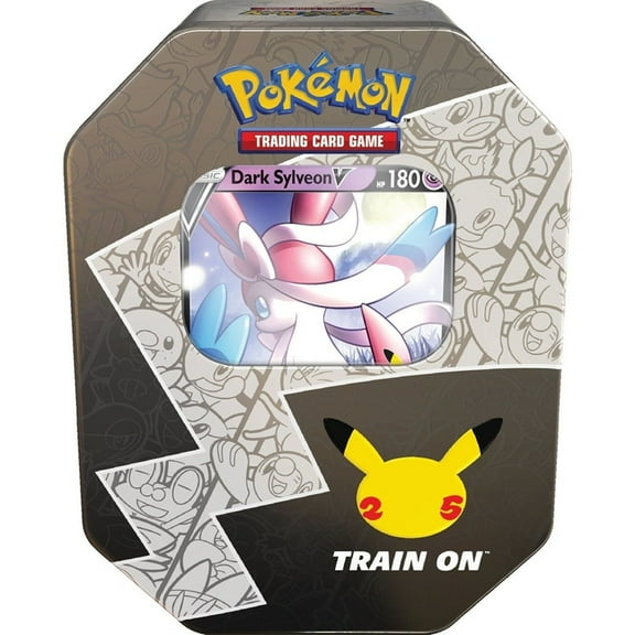 Pokemon Trading Card Game 25th Celebrations Tin - Dark Sylveon V