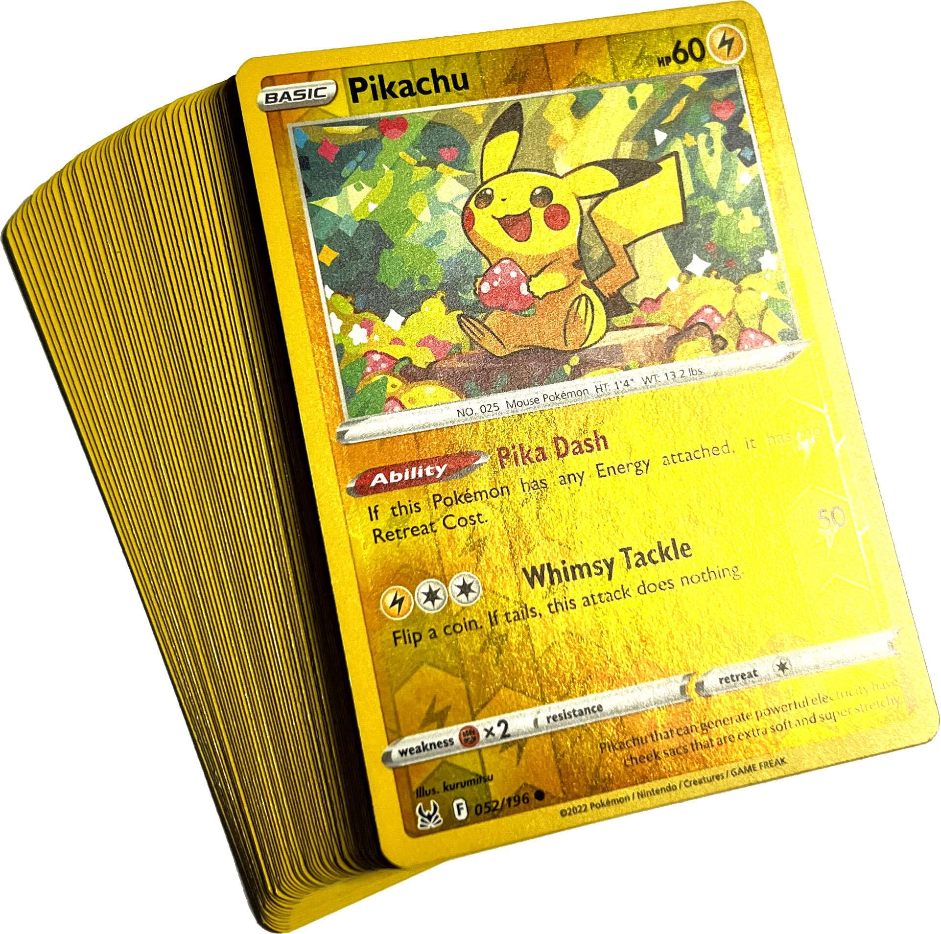 Lote de 9 Cartas de Pokémon Reverse Foil - Slightly Played em inglês