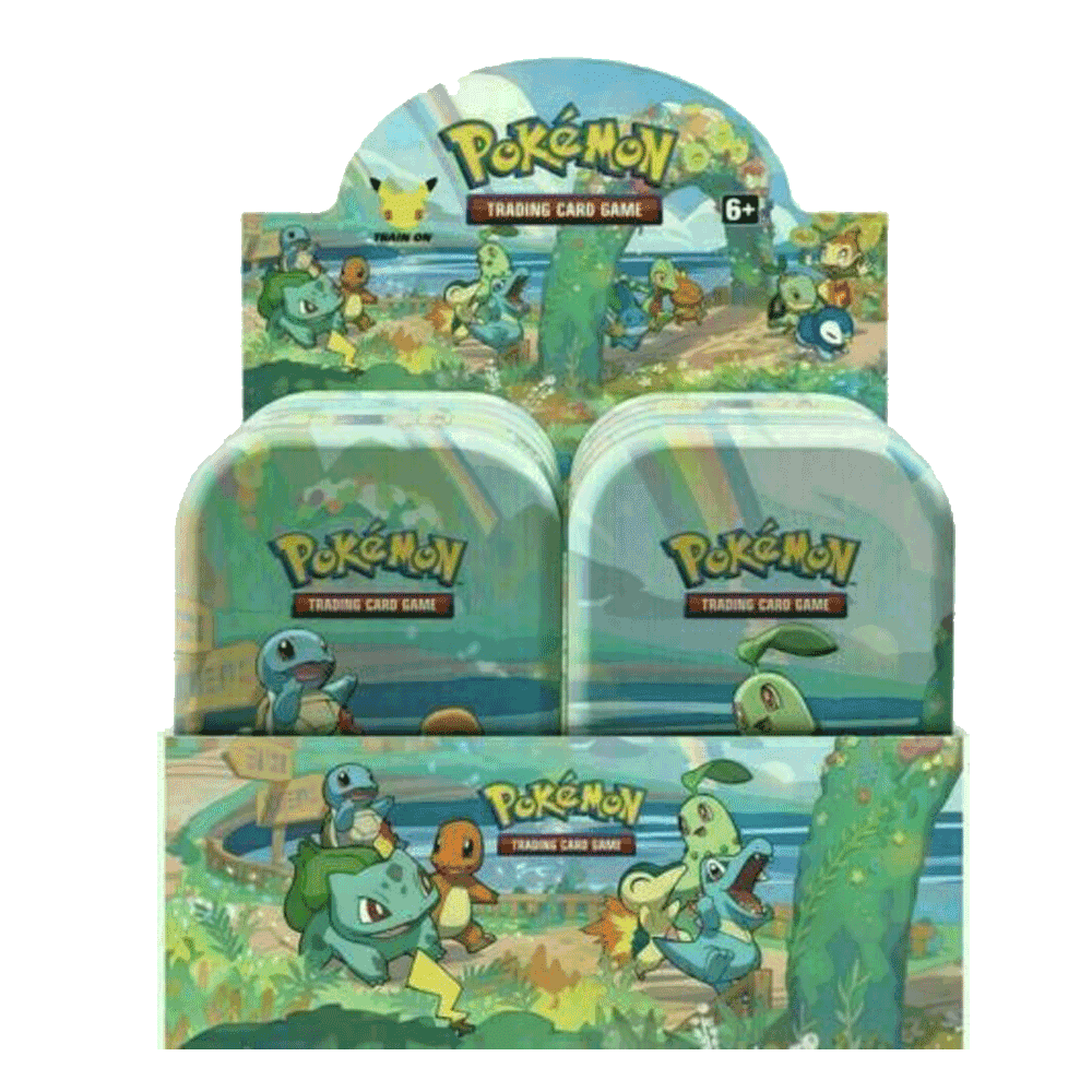 Pokemon Trading Card Game Celebrations Set of 8 Mini Tin Sets - Walmart.com