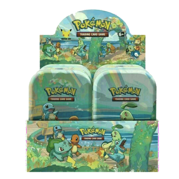 Pokemon Trading Card Game Celebrations Set of 8 Mini Tin Sets