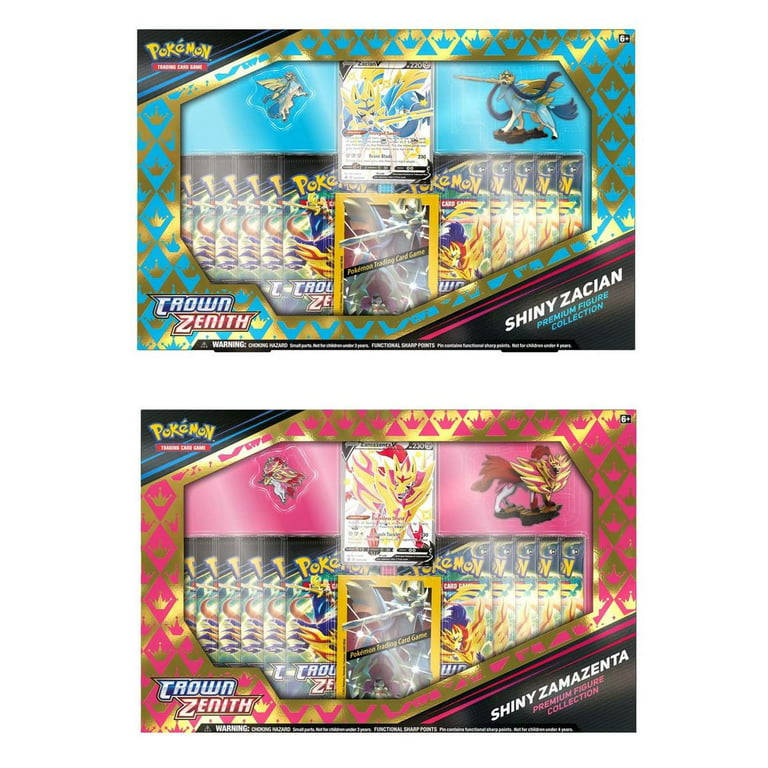 Pokémon TCG - Crown Zenith - Shiny Zacian & Zamazenta Premium