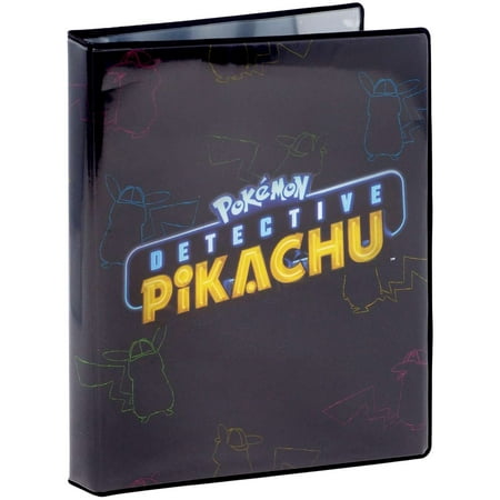Pokemon Trading Card Game Detective Pikachu 4-Pocket Portfolio