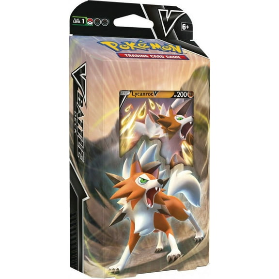 Pokemon Trading Card Game Lycanroc V Battle Deck