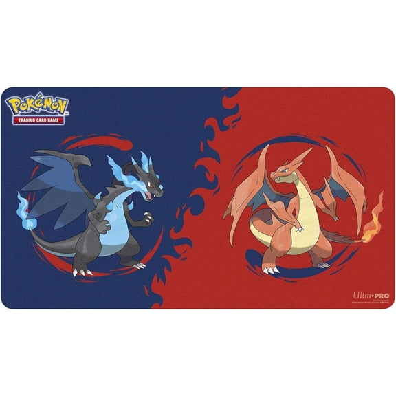 Pokemon Trading Card Game Mega Charizard X and Y Playmat