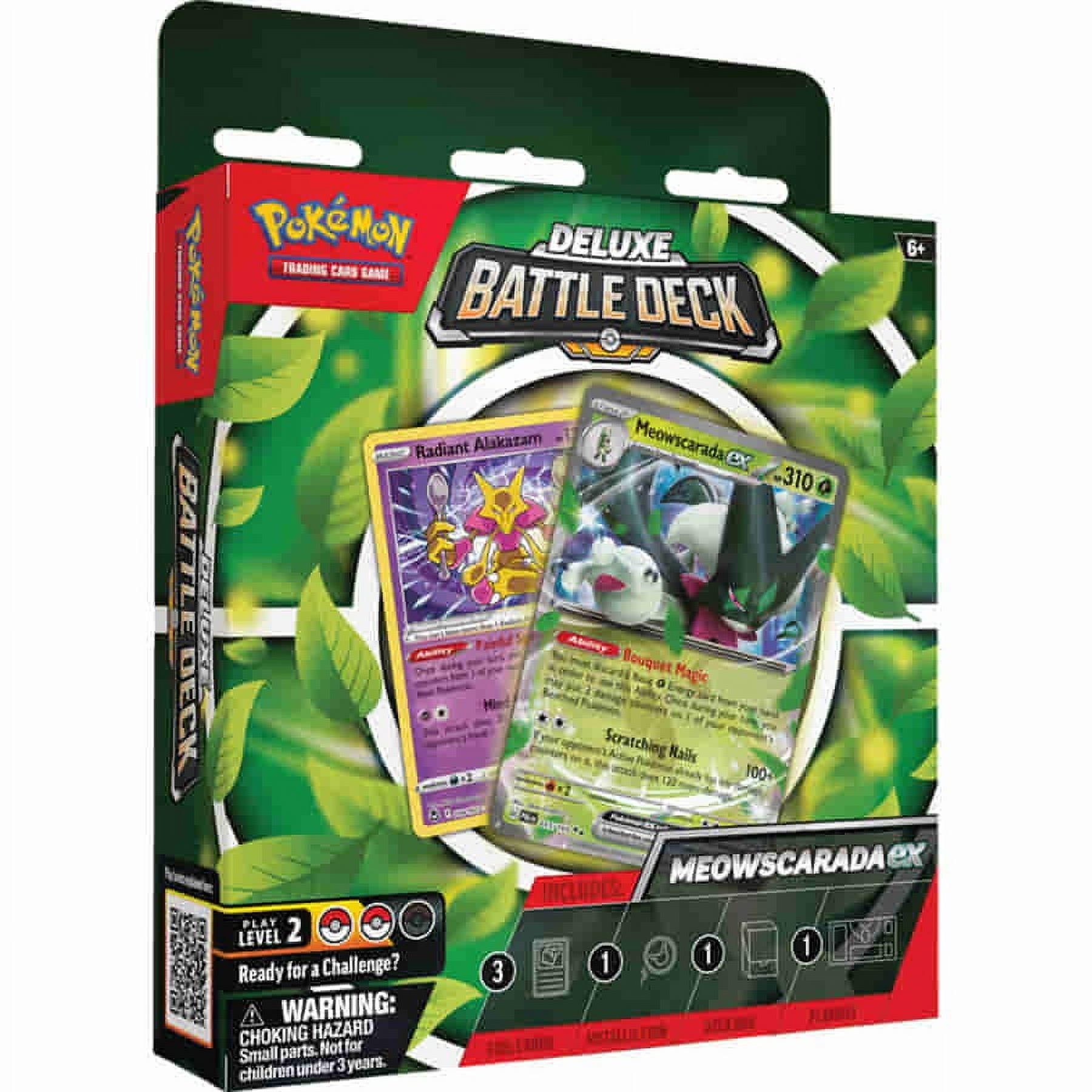 Pokemon Trading Card Game Meowscarada ex Deluxe Battle Deck (60