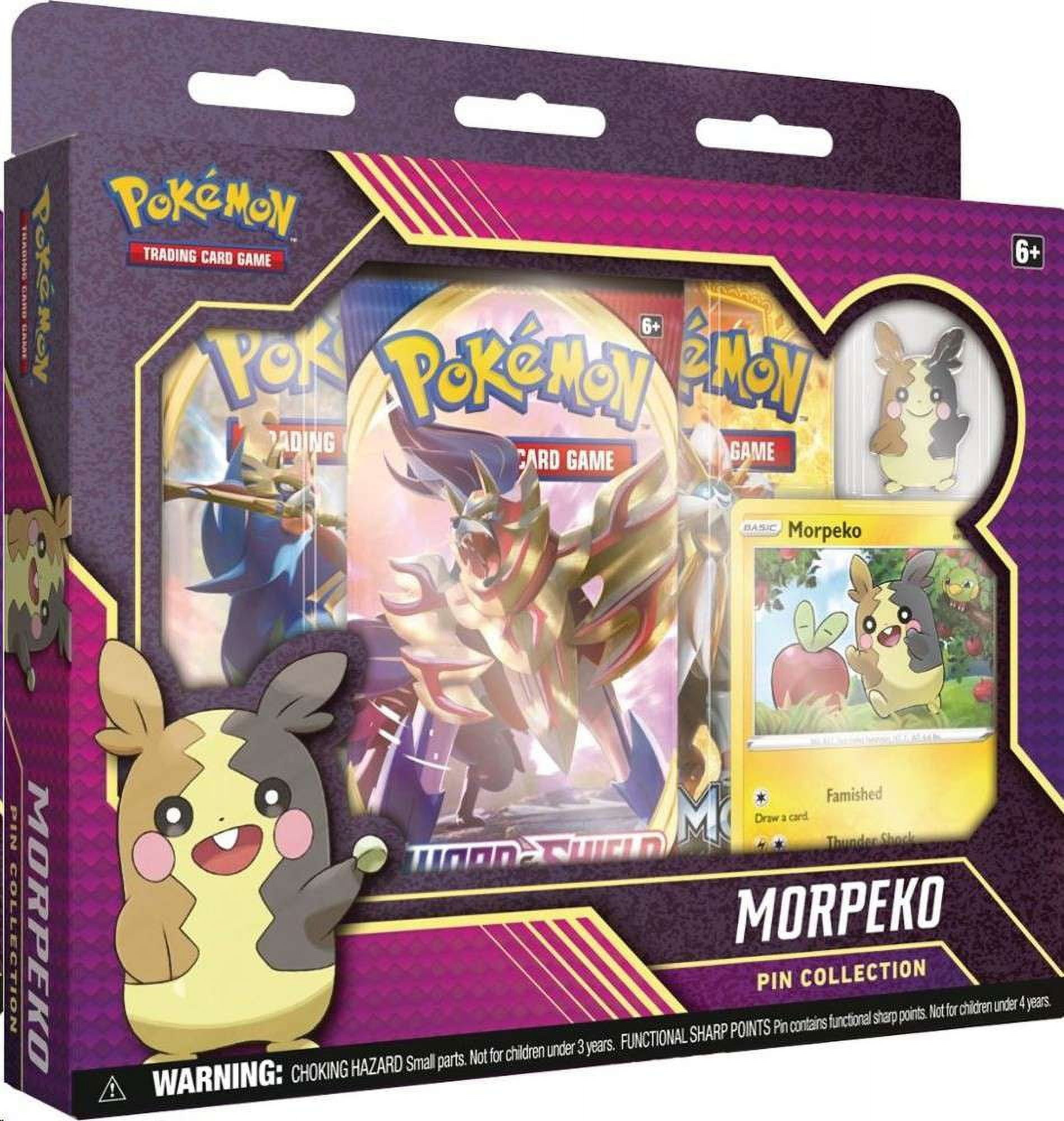 Pokemon Trading Card Game Morpeko Pin Collection