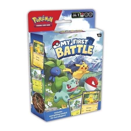 Pokemon Trading Card Game: My First Battle (Pikachu & Bulbasaur), 1 Pack