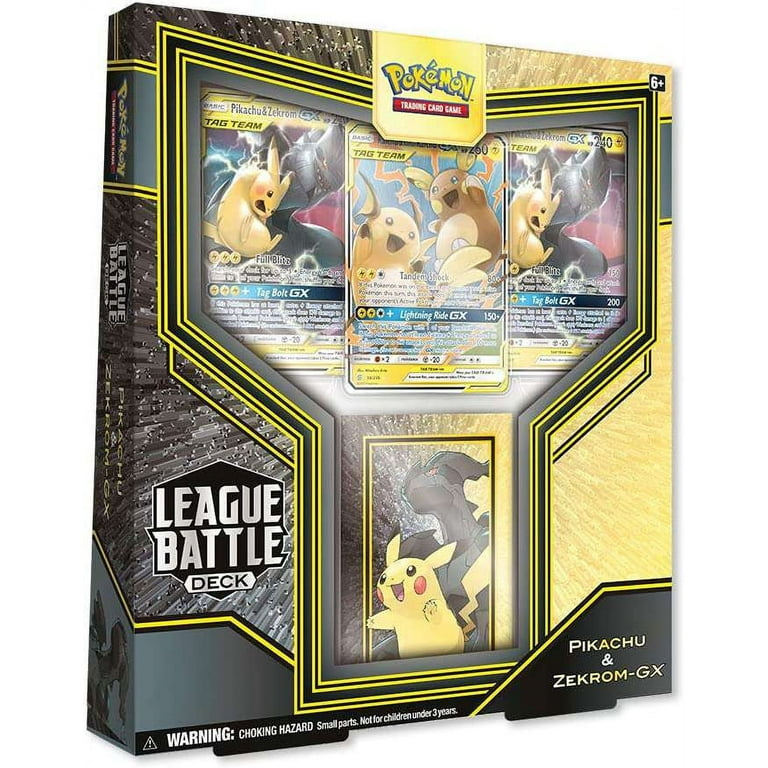 Pokemon Trading Card Game Pikachu & Zekrom GX League Battle Deck 