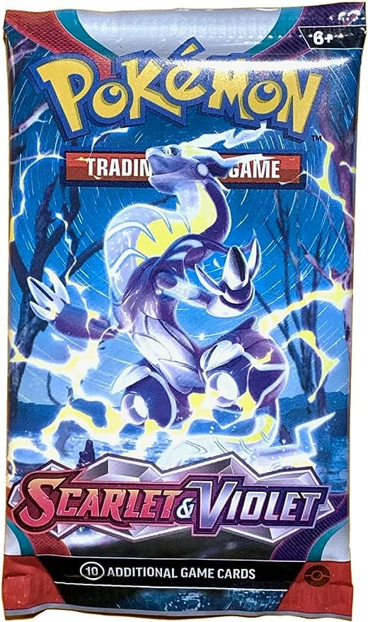 Pokemon Scarlet and Violet Booster Card