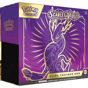 Pokemon Trading Card Game: Scarlet & Violet Elite Trainer Box - Easy to Play (Red or Purple)