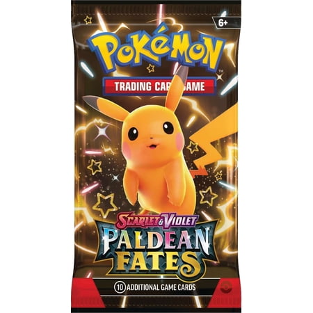 Pokemon Trading Card Game Scarlet & Violet Paldean Fates Booster Pack (10 Cards)