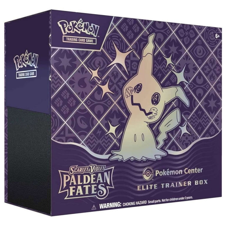 ポケモンカードゲーム Paldean Fates Elite Trainer Box Mimikyu Pokemon TCG: Scarlet & Violet - Paldean Fates Pokemon Center