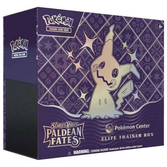 Pokemon TCG: Scarlet & Violet - Paldean Fates Pokemon Center Elite Trainer Box (Mimikyu)