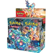 Collectible Pokemon Trading Card Game Scarlet and Violet Stellar Crown Booster Box 36 Count
