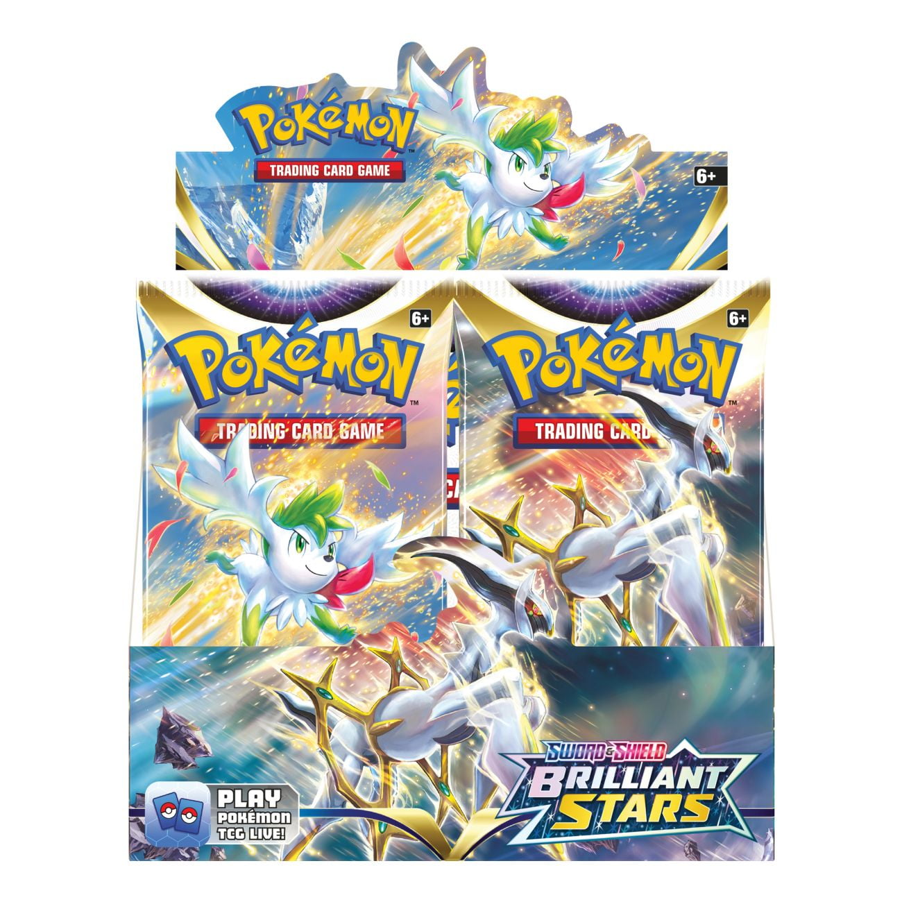 pokemon tcg brilliant stars Booster　box Walmart Pokemon Sword And Shield Brilliant Stars Booster Box