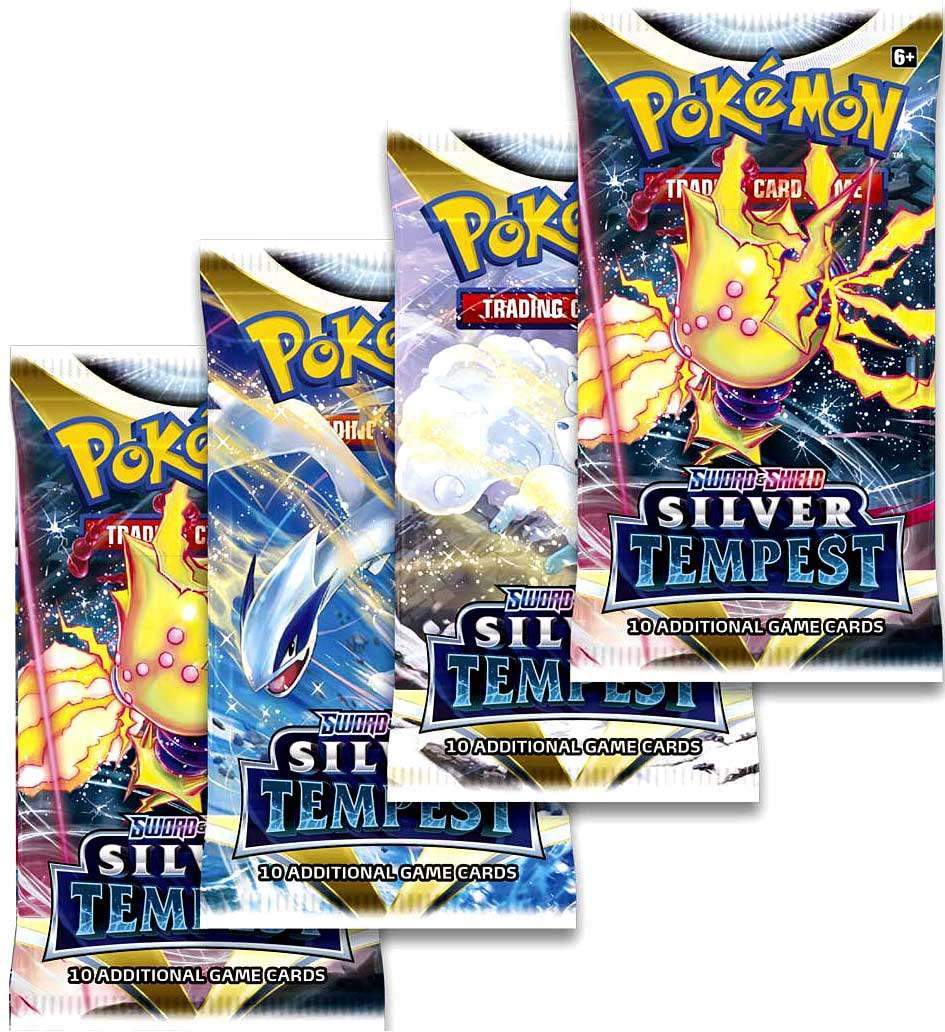 Pokemon Sword and Shield - Booster Pack Lot - 4 Sealed Packs