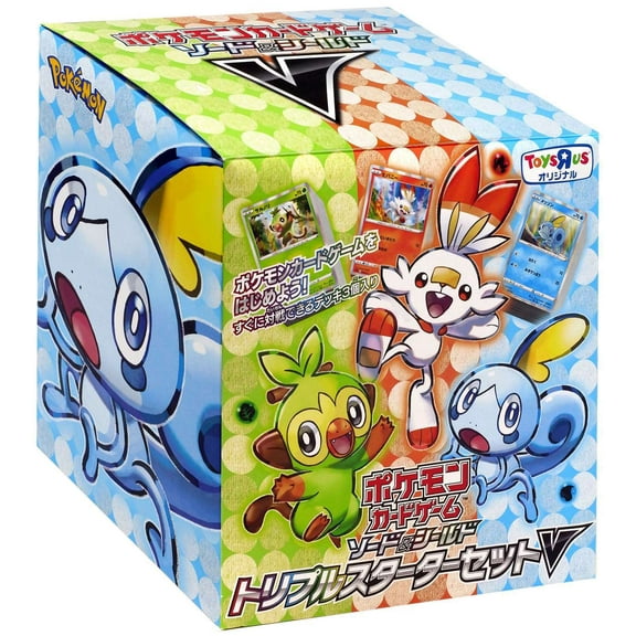Pokemon Trading Card Game Sword & Shield Triple V Starter Set