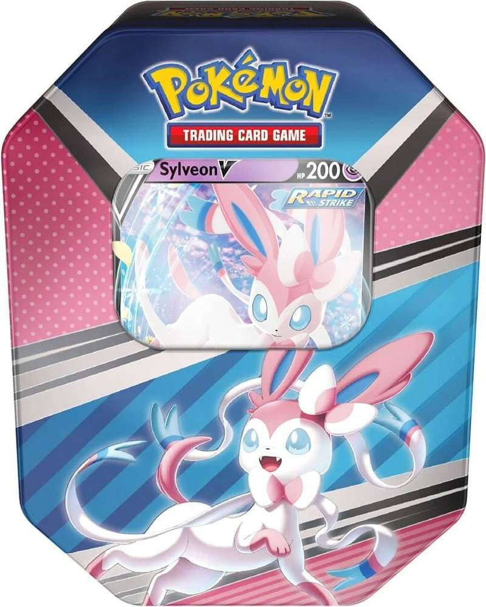 Pokemon Trading Card Game Sylveon Tin (4 Booster Packs & 1 Foil Promo Card Per Tin!)