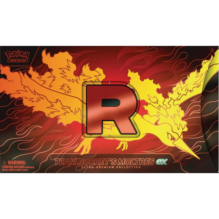 Pokemon Trading Card Game: Team Rocket Moltres ex Ultra-Premium