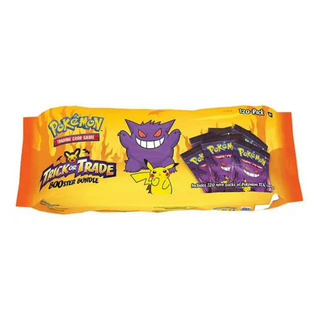 Pokemon Trading Card Game Trick Or Trade BOOster Bundle 120 Pack