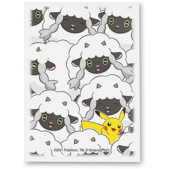 Pokemon Trading Card Game Wooloo Fluffy Flock Card Sleeves (65 Count)