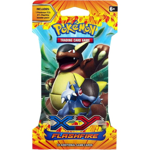 Pokemon Center Pokmon TCG: XYFlashfire Sleeved Booster Pack (10 Cards)