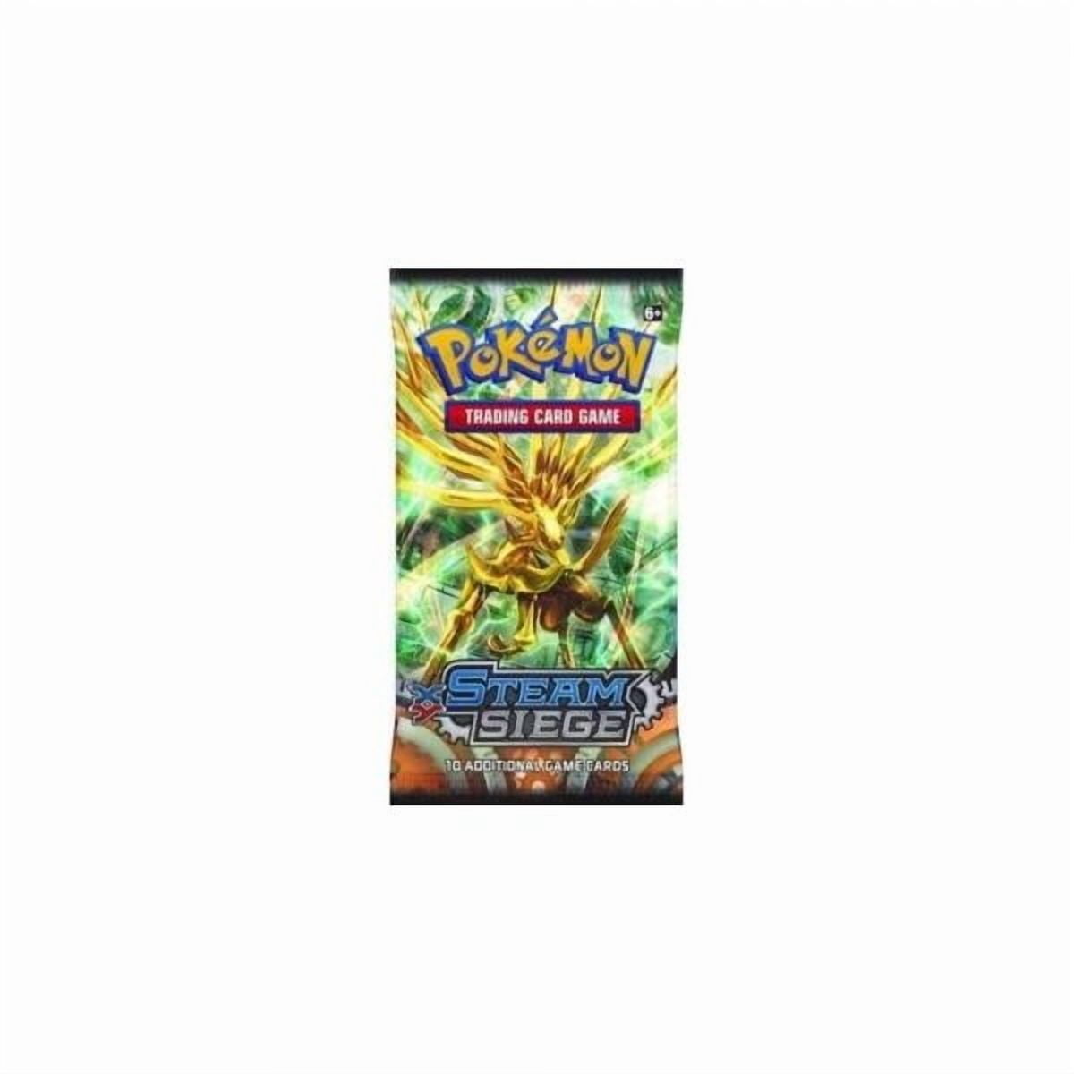 Pokemon Trading Card Game XY Steam Siege Booster HANGER Pack (10 Cards)