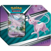 Pokemon Trading Card Games 2022 Spring V Heroes Espeon V Tin - 5 Pokemon TCG booster packs