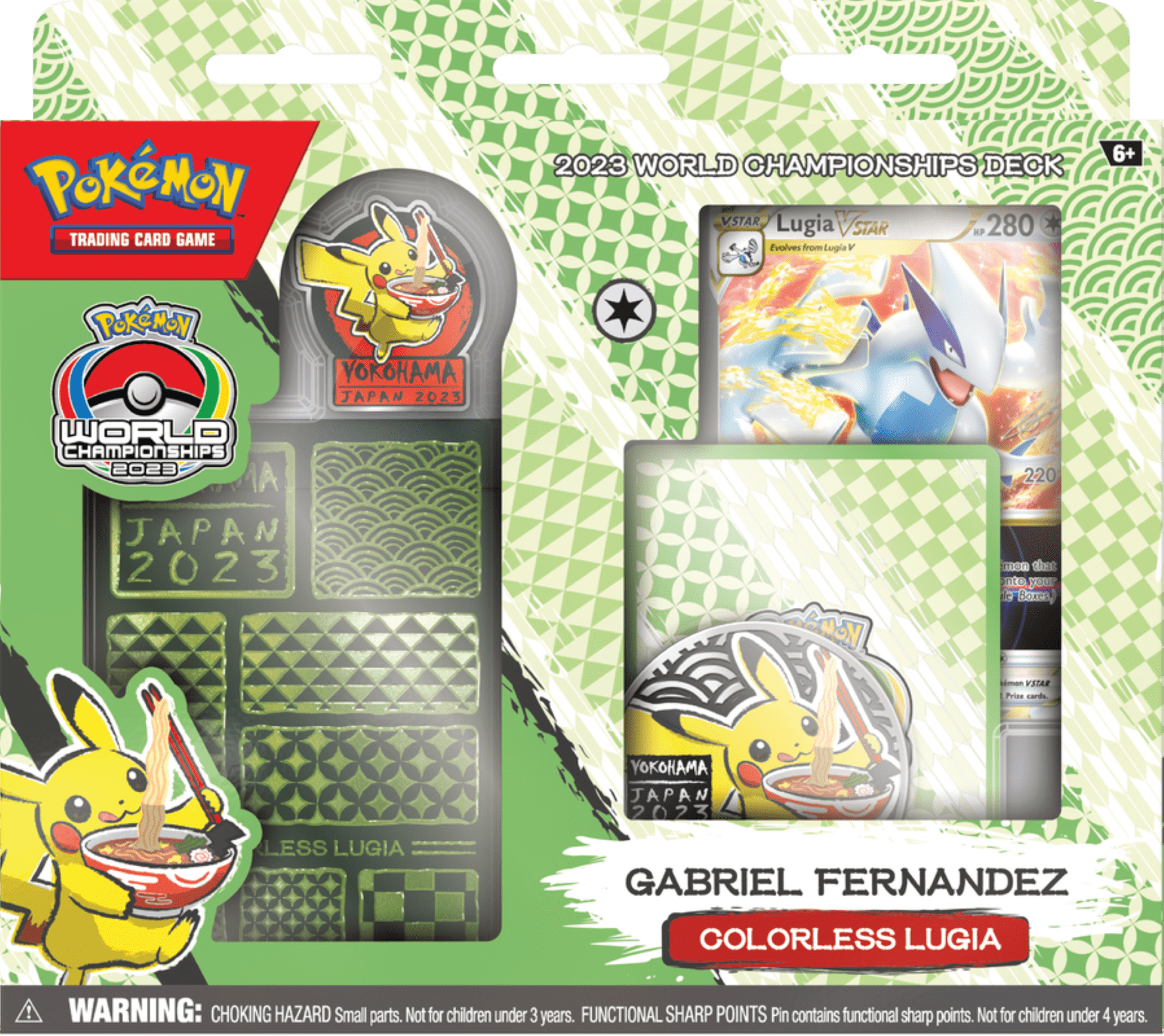 Pokemon Trading Card Games 2023 World Championship Deck Gabriel Fernandez