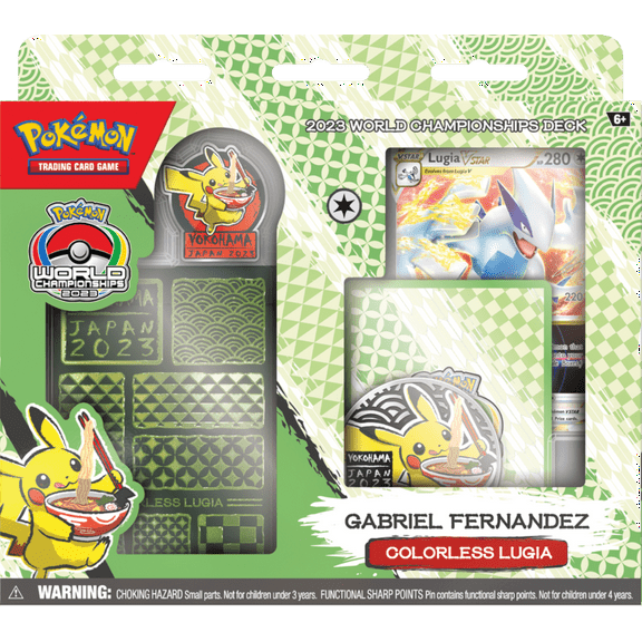 Pokemon Trading Card Games 2023 World Championship Deck Gabriel Fernandez