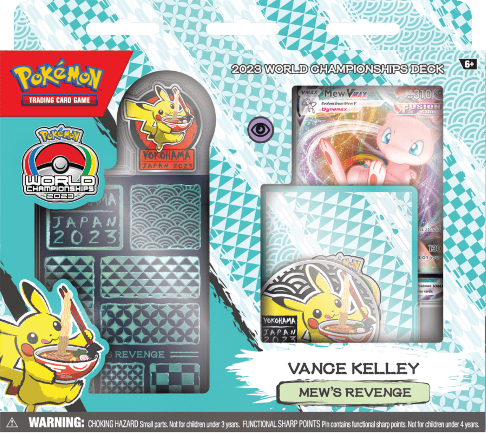 Pokemon Trading Card Games 2023 World Championship Deck Vance Kelley - 60-card