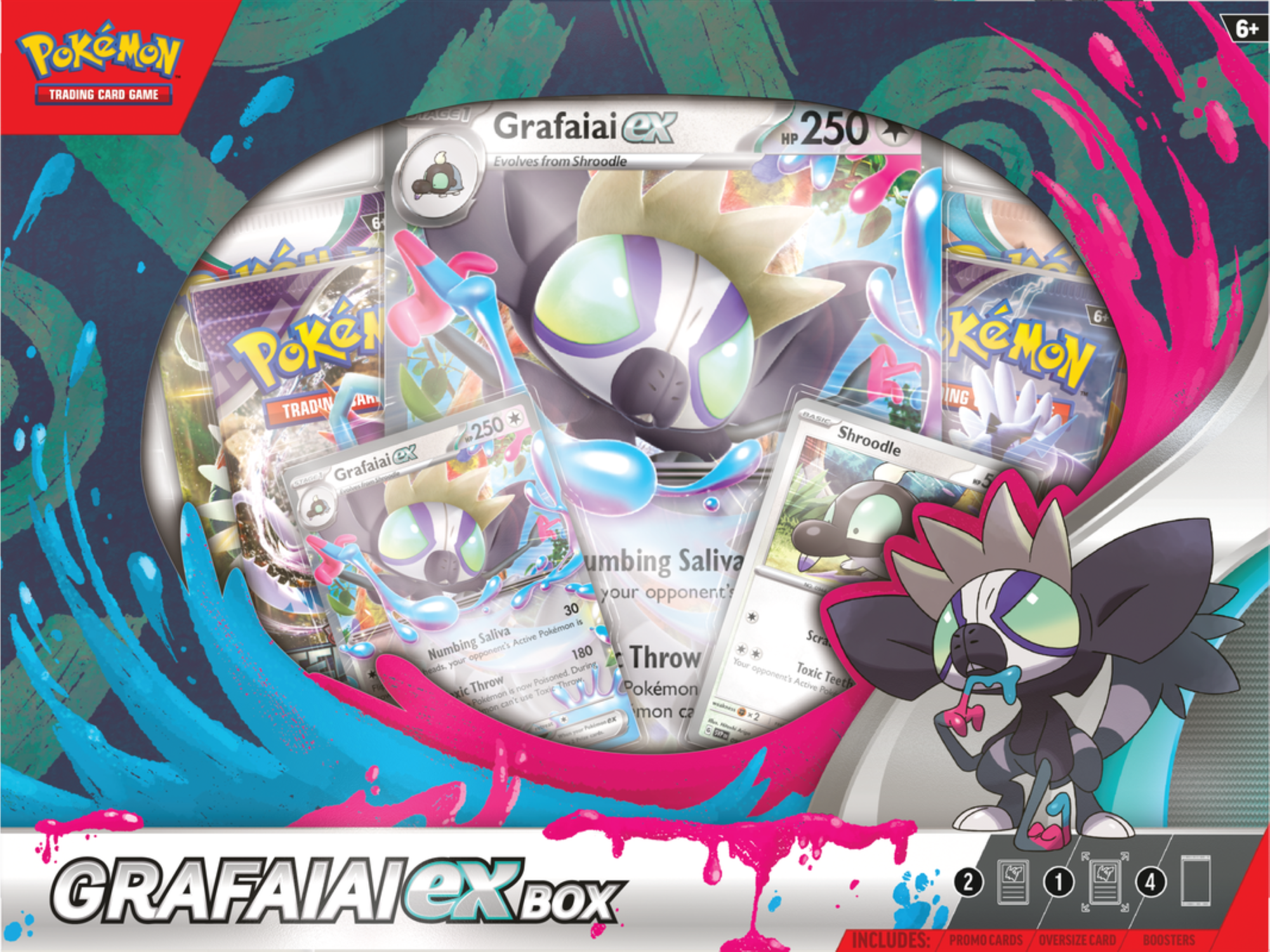 Pokemon Trading Card Games Grafaiai EX Box