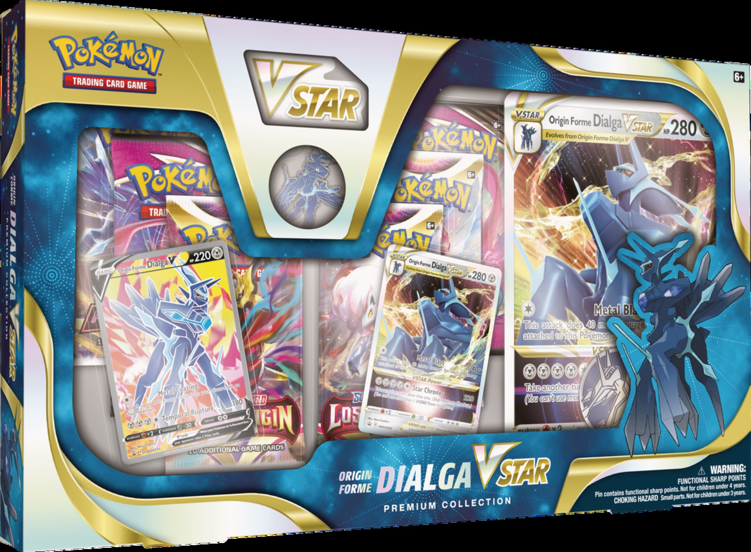 Carte Pokémon EB12.5 GG68/GG70 Dialga Originel VStar