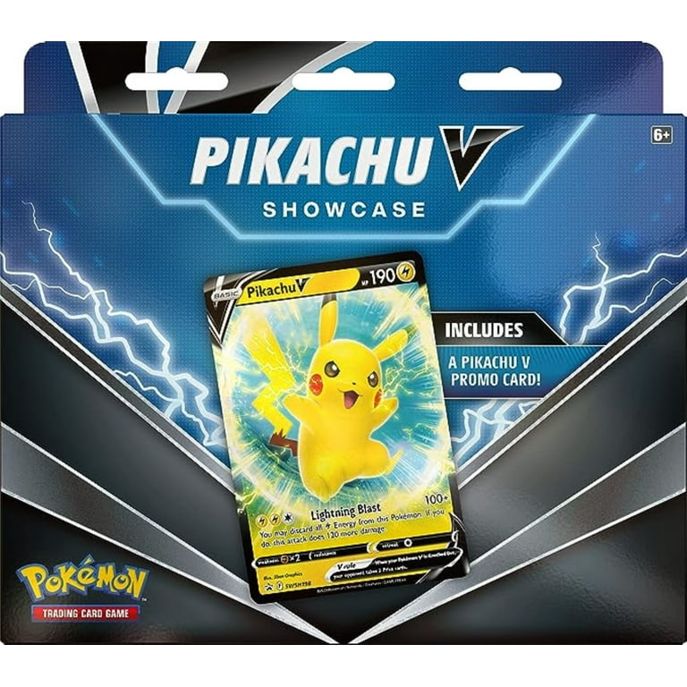 Pokemon Trading Card Games Pikachu V Showcase Box - 3 Booster