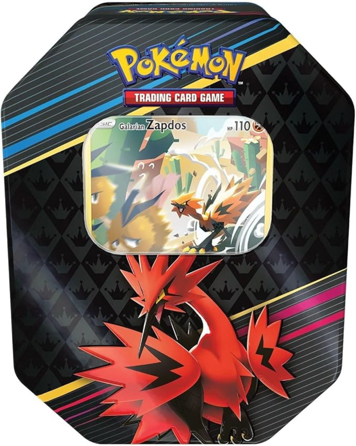 Pokemon Trading Card Games SAS 12.5 Crown Zenith Galarian Tin
