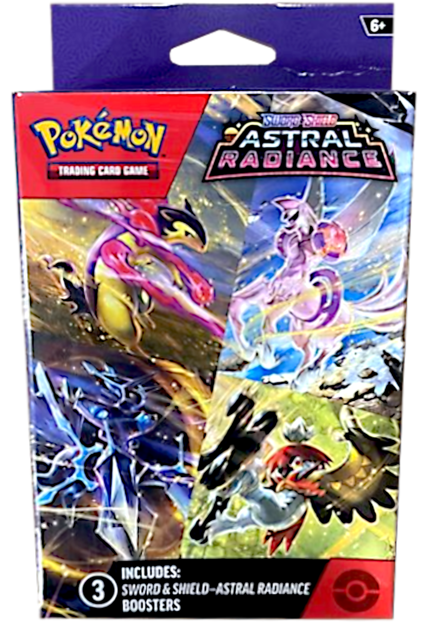 pokemon trading card game astral radiance Pokemon Sword & Shield Astral Radiance Sleeved Booster Pack main image 1